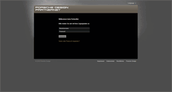 Desktop Screenshot of partnernet.porsche-design.com